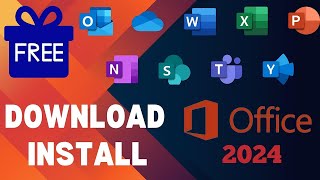 Download and Install Office 2024 Free  Microsoft office Genuine Version  Activate office 2024 [upl. by Elleiad]