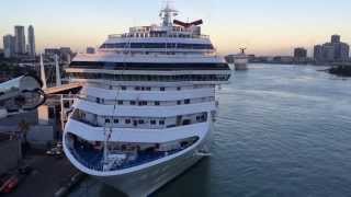 Carnival Breeze Disembarkation Announcement [upl. by Koball268]