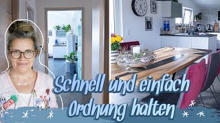 SCHNELL UND EINFACH ORDNUNG HALTEN 🦋 TIPPS FÜR GRUNDORDNUNG ZUHAUSE 🦋 TAGAUS TAGEIN 🦋 [upl. by Stenger]