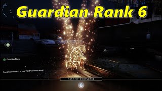 Destiny 2  Completing Guardian Rank 6 in Season of the Witch [upl. by Celestyna]