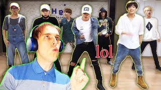 😂 Comedian Reacts to BTS Silver Spoon Baepsae mirrored Dance Practice 😂 [upl. by Anadal]