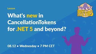 Whats new in CancellationTokens for NET 5 and beyond [upl. by Llerrahs]