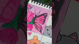 watercolor drawingartartworkdrawing like andsubscribevideo coolartworkcuteartwork lovelyart [upl. by Orhtej]