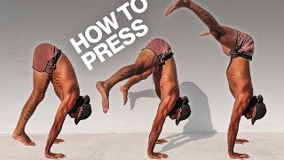 Press Handstand Transformation 0 to Stalder Press [upl. by Adebayo]