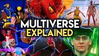 MARVEL MULTIVERSE Explained Including DEADPOOL AND WOLVERINE [upl. by Hal51]