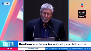 Realizan en México la conferencia quotEl cuerpo lleva la cuentaquot  Noticias con Crystal Mendivil [upl. by Anen172]