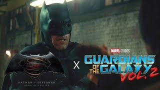 Batman v Superman Warehouse Fight Scene GOTG Vol 2 Opening Style [upl. by Asiaj65]