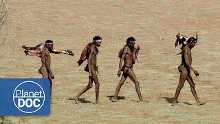 Kalahari Bushmen  African Tribes [upl. by Oninrutas]