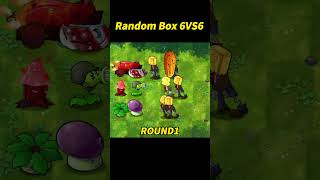 PVZ 1 Fusion Challenge 6 Plant Boxes vs 6 Zombie Boxespvz plantsvszombies pvzchallenge [upl. by Solahcin]