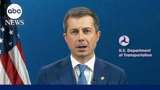 Secretary Pete Buttigieg speaks on dockworkers strike [upl. by Atteras]