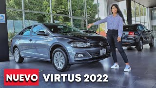 Nuevo VIRTUS Comfortline STD 2022  Ya era bueno y mejoró  Gris platino [upl. by Stacie]