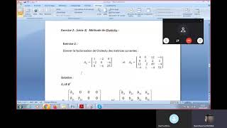 Décomposition Cholesky [upl. by Weisbrodt794]
