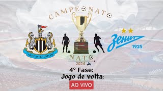 Newcastle 2 x 1 Zenit Campeonato Nato 2024 4ª FASE  Jogo de volta [upl. by Sadira567]