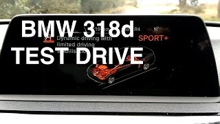 BMW 318d 2017 model Test drive [upl. by Faus]