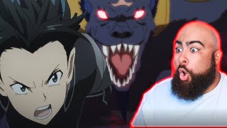 KIRITO TURNS INTO GLEAM EYES  Sword Art Online Episode 19 Reaction [upl. by Anaud]