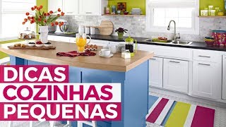 Como decorar cozinha pequena SIMPLICHIQUE [upl. by Yerd]