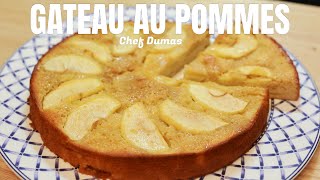 GÂTEAU AUX POMMES MOELLEUX TROP FACILE  2 pommes et 10 minutes de travail pas ltemps de niaiser [upl. by Allehcim]