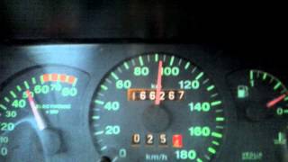 Fiat Cinquecento 11 16v acceleration [upl. by Apilef]