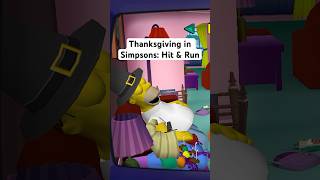 Thanksgiving Theme in Simpsons Hit amp Run 🦃 [upl. by Anitrak]