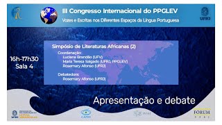 Simpósio de Literaturas Africanas [upl. by Lyckman844]