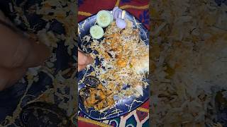 Chicken biryani masala brinjal currysalad 🥗 viralvideo shortvideo tasty chicken biryani 👍 😋 👌 [upl. by Artkele972]