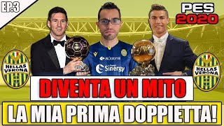 PRIMA DOPPIETTA PALLONE DORO ASSEGNATO CHI HA VINTO  PES 2020 DIVENTA UN MITO 3 [upl. by Bogart]