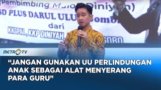 FULL Arahan Wapres Gibran di Rakor Evaluasi Kebijakan Pendidikan Dasar dan Menengah [upl. by Atiuqihc223]