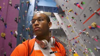 Fayettevilles Kai Lightner journeys to the top of competitive rock climbing [upl. by Dash440]