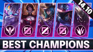 Best Champions In 1410 for FREE LP  CHAMPS to MAIN for Every Role  LoL Guide Patch 1410 [upl. by Kip]