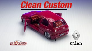 95 Renault CLIO 16S Majorette Custom  Gabbies Customs [upl. by Anilorac]