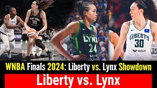 WNBA Finals 2024 Liberty vs Lynx  Predictions Key Players and Matchup Analysis  Premier News USA [upl. by Sakram811]