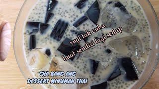 Cha Bang Ang Dessert minuman Thai viral [upl. by Worsham]