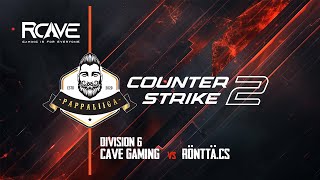 Pappaliiga CS2 ║ Div 6 ║ 214 ║ Cave Gaming VS RönttäCS [upl. by Adnam]