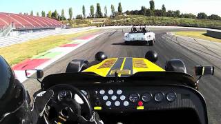 Caterham R300 vs R500  Franciacorta [upl. by Bashemeth158]