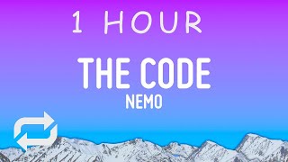 Nemo  The Code Lyrics  Switzerland Eurovision 2024  1 hour [upl. by Heyes218]