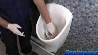 How to fit a GW6 waterless urinal cartridge [upl. by Paschasia645]