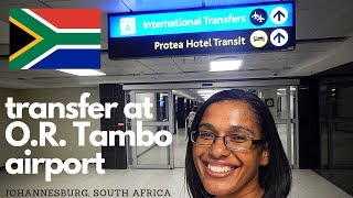 How to transfer international flights  Johannesburg airport South Africa [upl. by O'Neill]