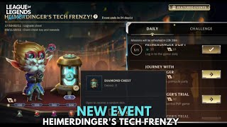 New Event  Heimerdingers Tech Frenzy  Wild Rift [upl. by Roche]