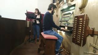 Alleluia passeranno i cieli Costa Varnavà  Voice amp Organ [upl. by Teirtza29]