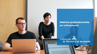 Maîtrise professionnelle en orthophonie [upl. by Liborio]