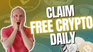 Claim Free Crypto Daily – Just Click and Earn 7 Legit amp Free Ways [upl. by Zetnas]