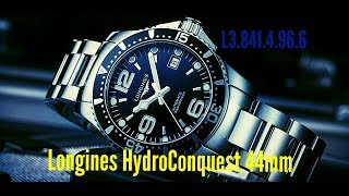 Longines HydroConquest 44mm или лучший дайвер в классе [upl. by Glasgo]