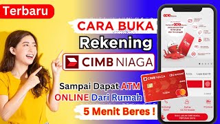 Cara Buka Rekening CIMB Niaga Online di OCTO Mobile  Buat Rekening CIMB Niaga Online [upl. by Canute486]