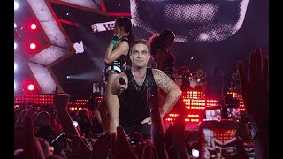 ROBBIE WILLIAMS quotGreatest Hits Medleyquot acappella live  quotThe Heavy Entertainment Show Tourquot [upl. by Eseilana]