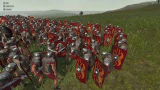 ARMOURED LEGIONARIES VS EAGLE COHORT TOTAL WAR ROME II [upl. by Salguod]