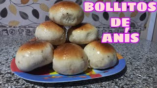 COMO HACER PAN DE ANÍS ESPONJOSOS Muy Fáciles  BOLLITOS DE ANÍS [upl. by Claudianus870]