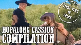 Hopalong Cassidy Compilation  COLORIZED  Western TV Series [upl. by Ambrogio]