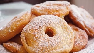 Frittelle di Mele  Le video ricette di Lara [upl. by Naawaj271]