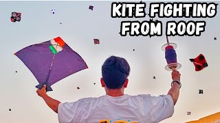 Kite flying with miniboys  challenge kite fighting  kite fighting video  kitefighting [upl. by Egreog]