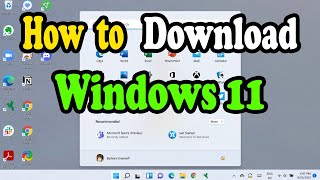 How to Download Windows 11 Free from Microsoft [upl. by Whitford340]